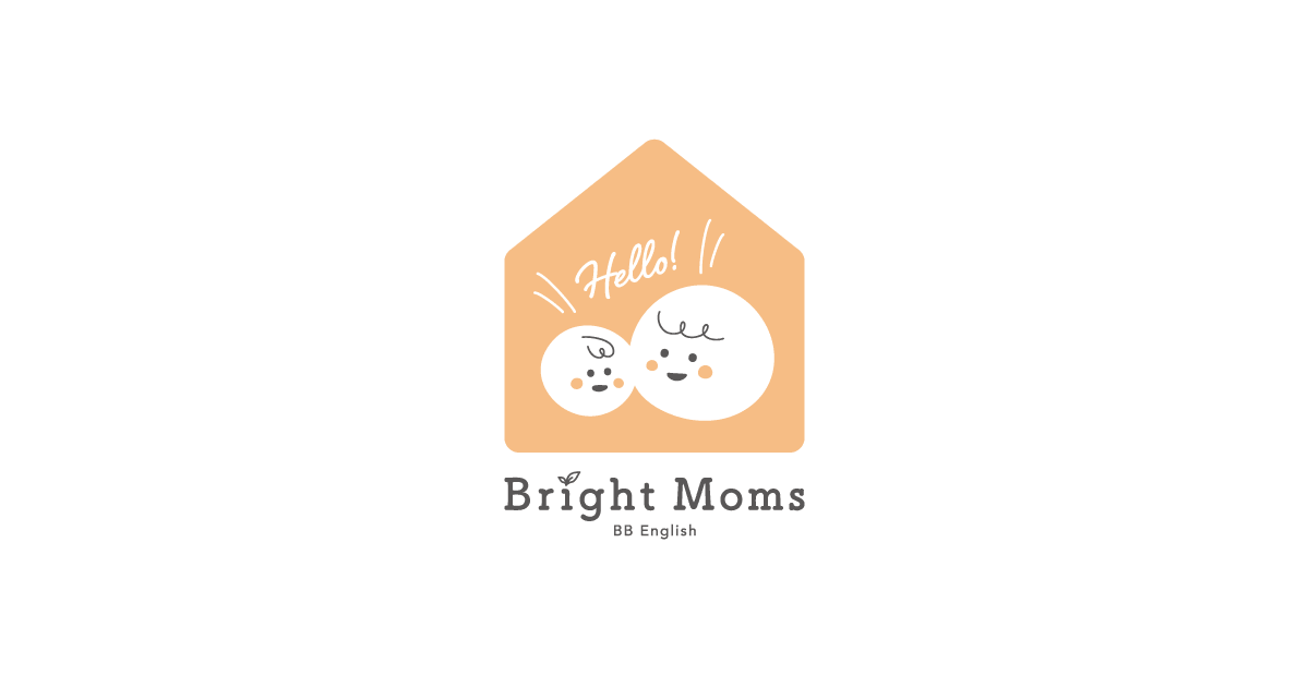 Bright Moms ブライト マムス BB English ロゴデザイン